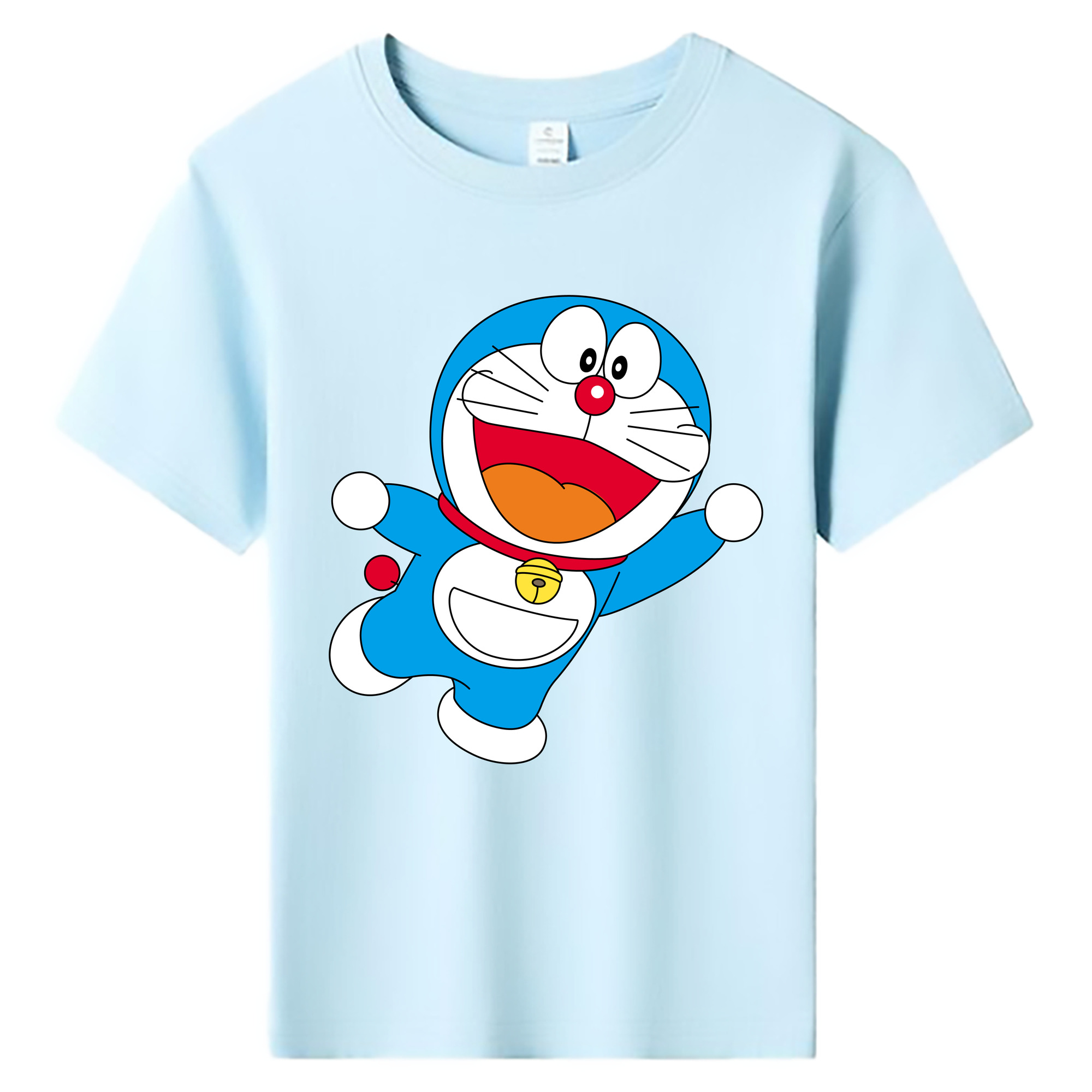 （画像用） ドラえもん Doraemon 綿100％キッズTシャツ（フロントプリント）